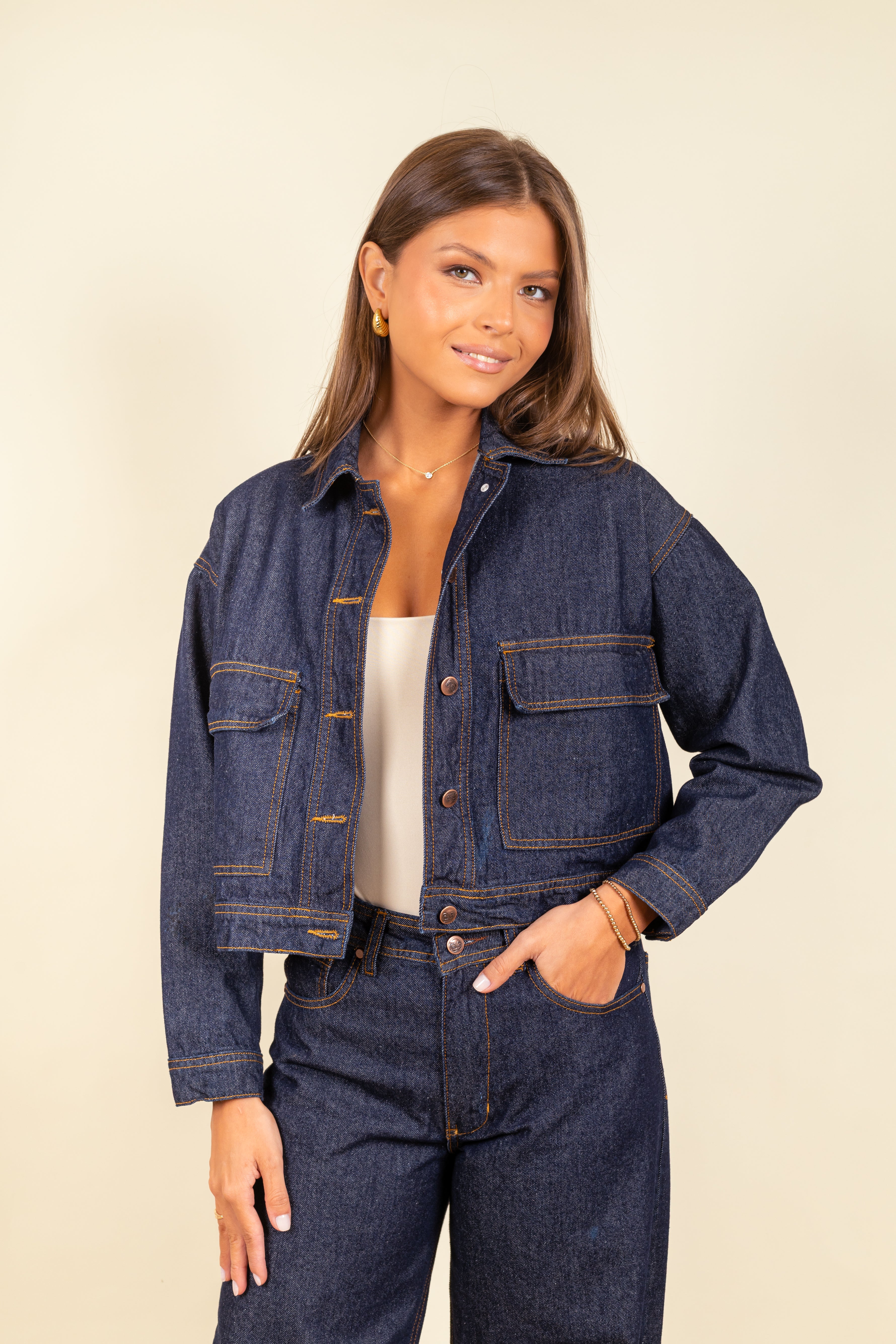 Campera Jamie Deep Blue