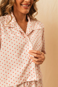 Camisa Beatrice Cranberry Rosé