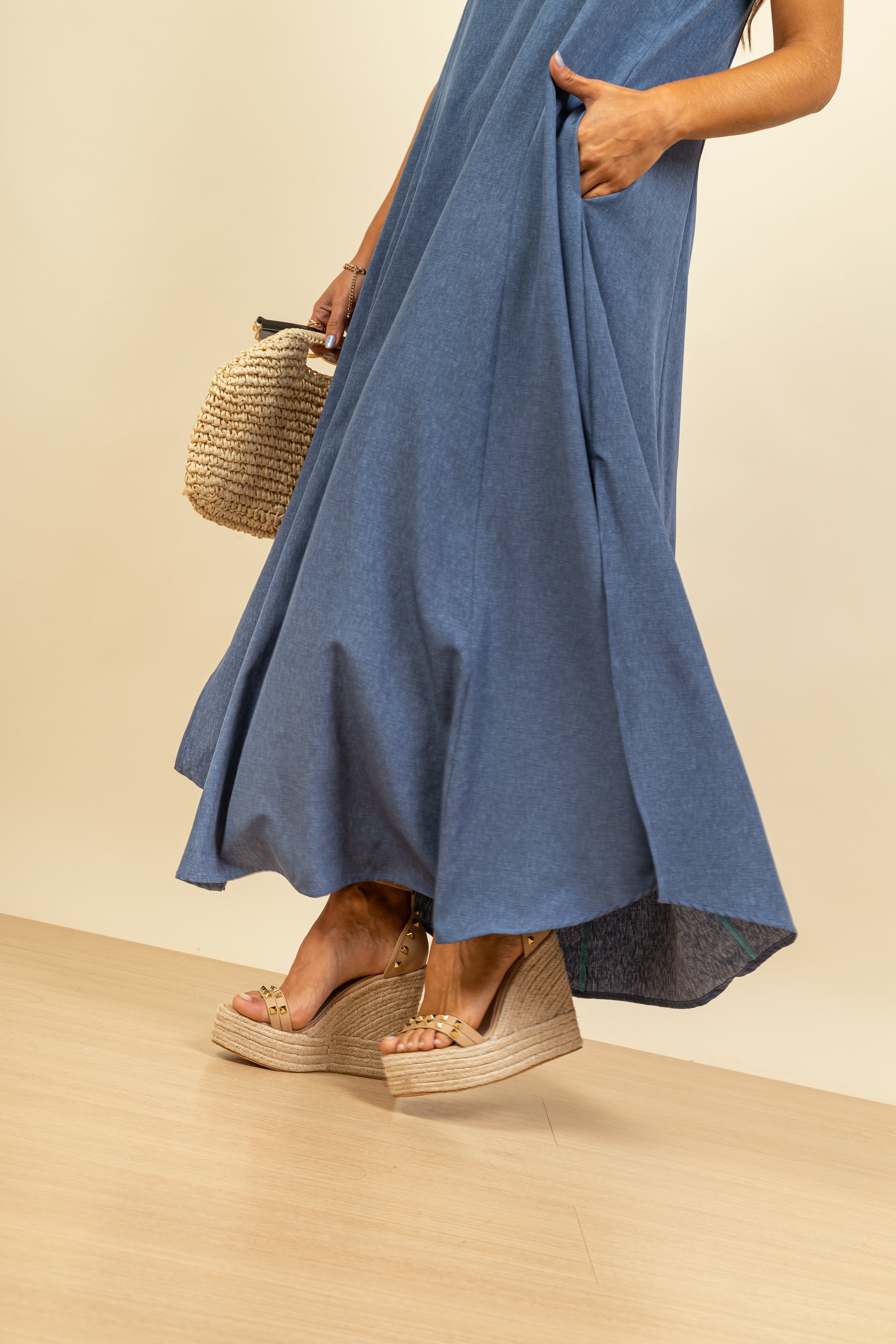 Vestido Carolina Navy