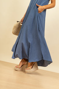 Vestido Carolina Navy