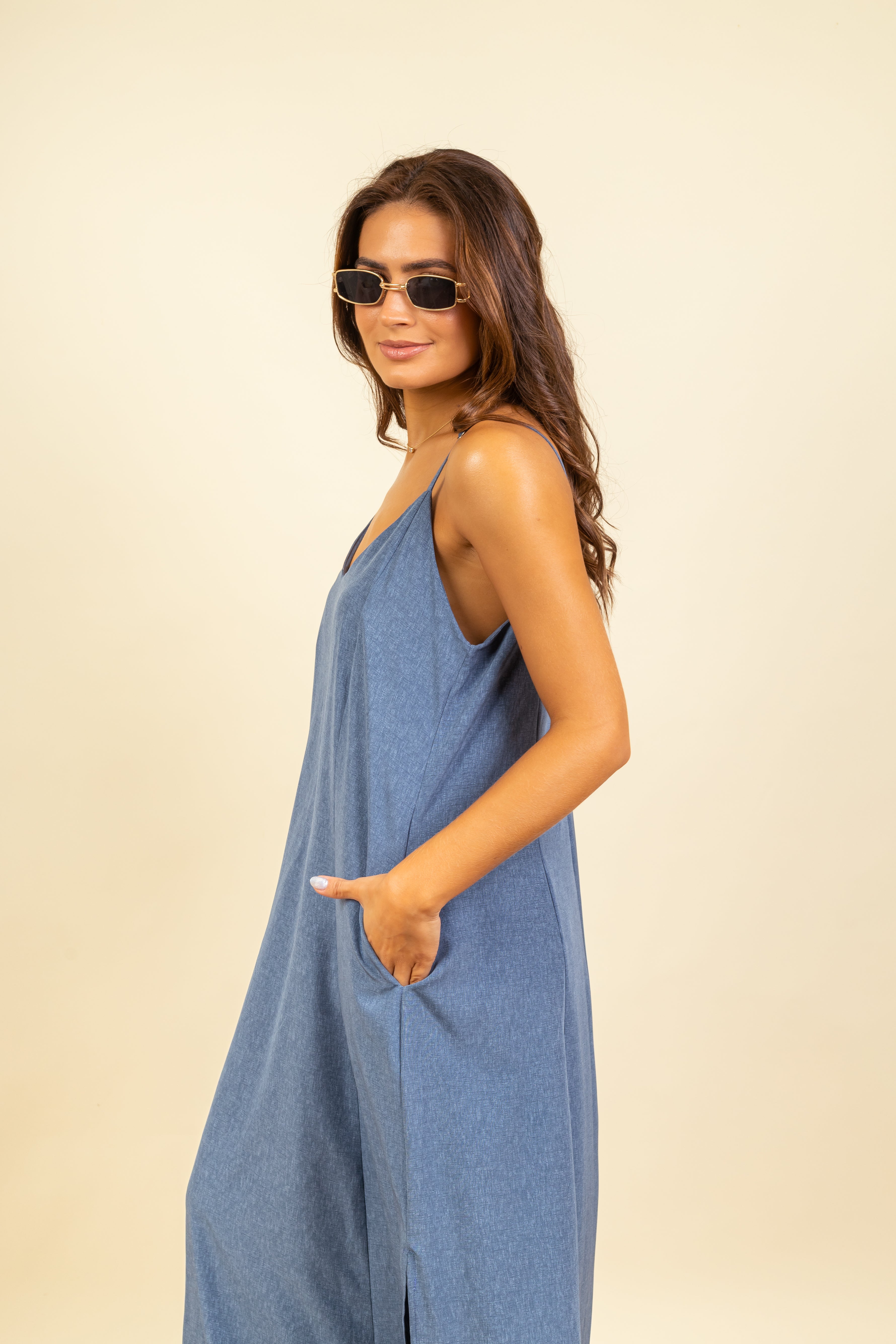 Vestido Carolina Navy