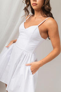 Vestido Kathleen Mini Blanc