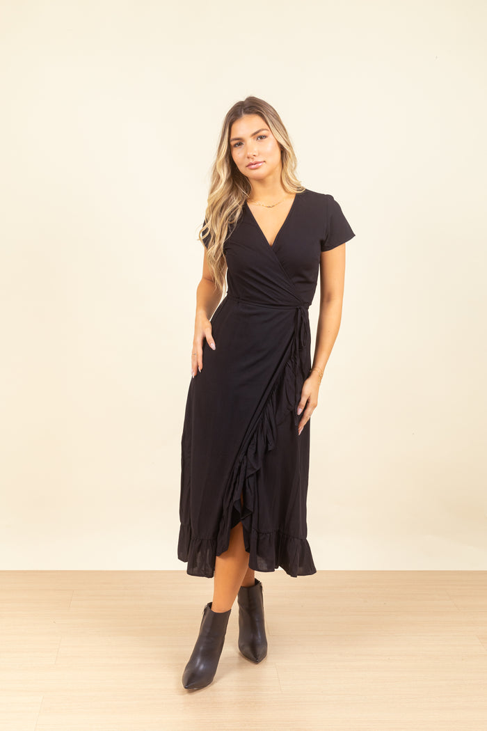 Vestido Amanda Midi Noir