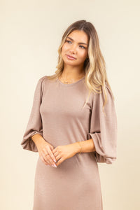 Vestido Silvana Champagne