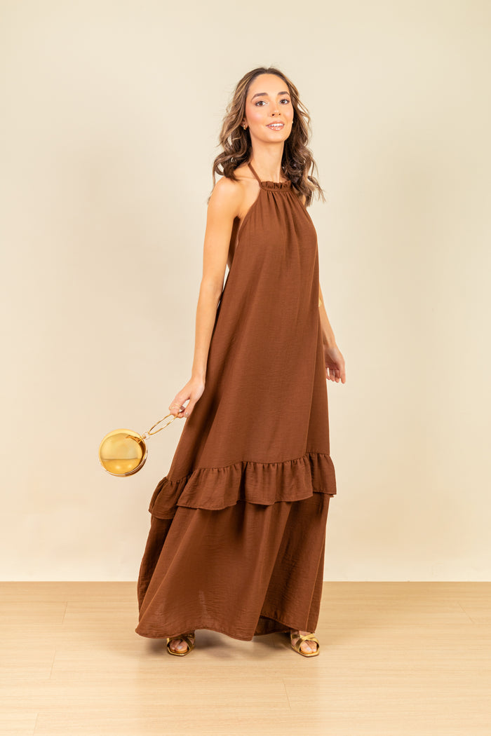 Vestido Gianna Cacao