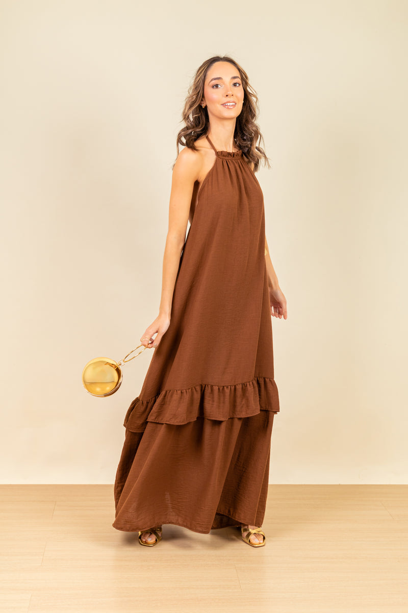 Vestido Gianna Cacao