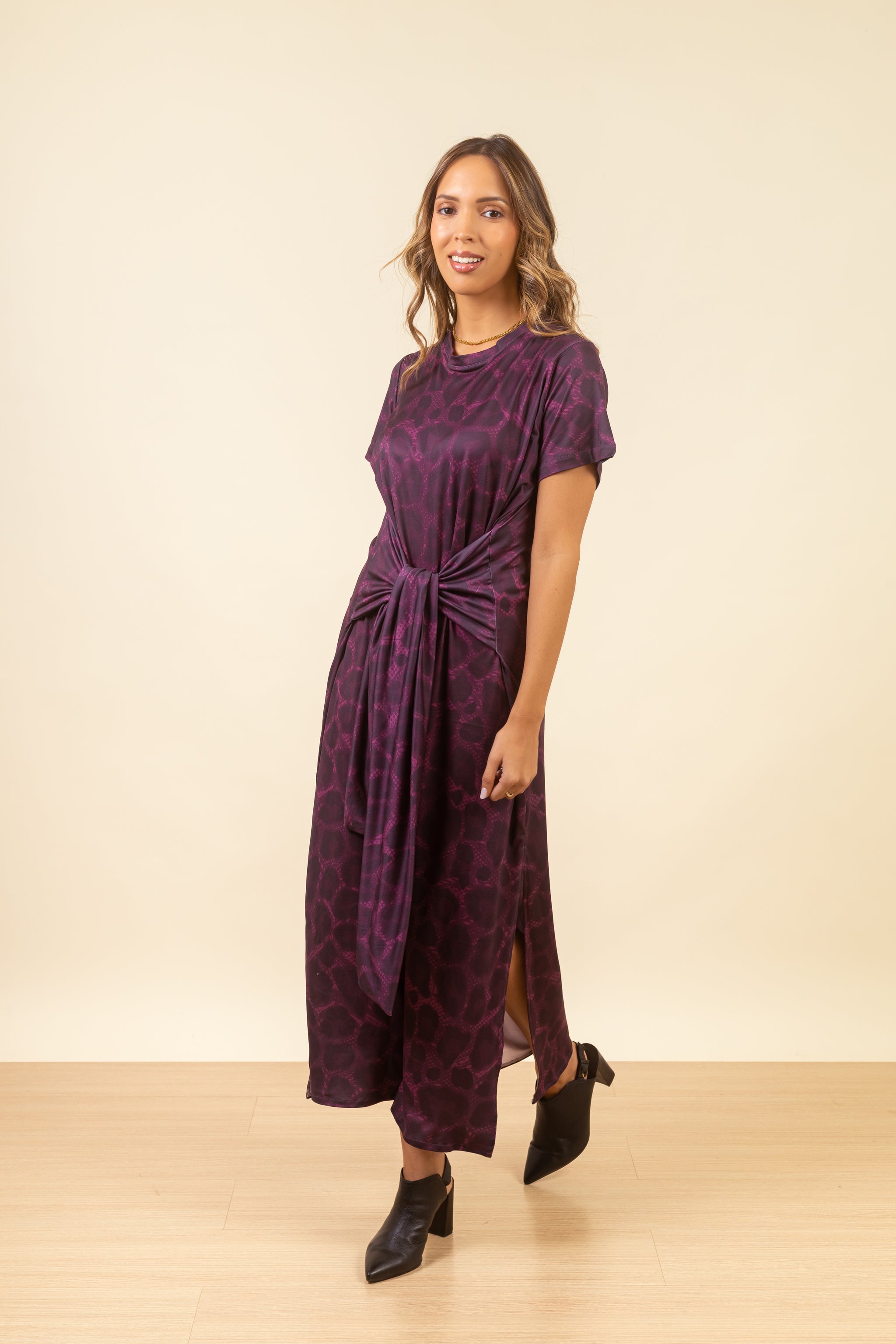 Vestido Gloria Wild Merlot