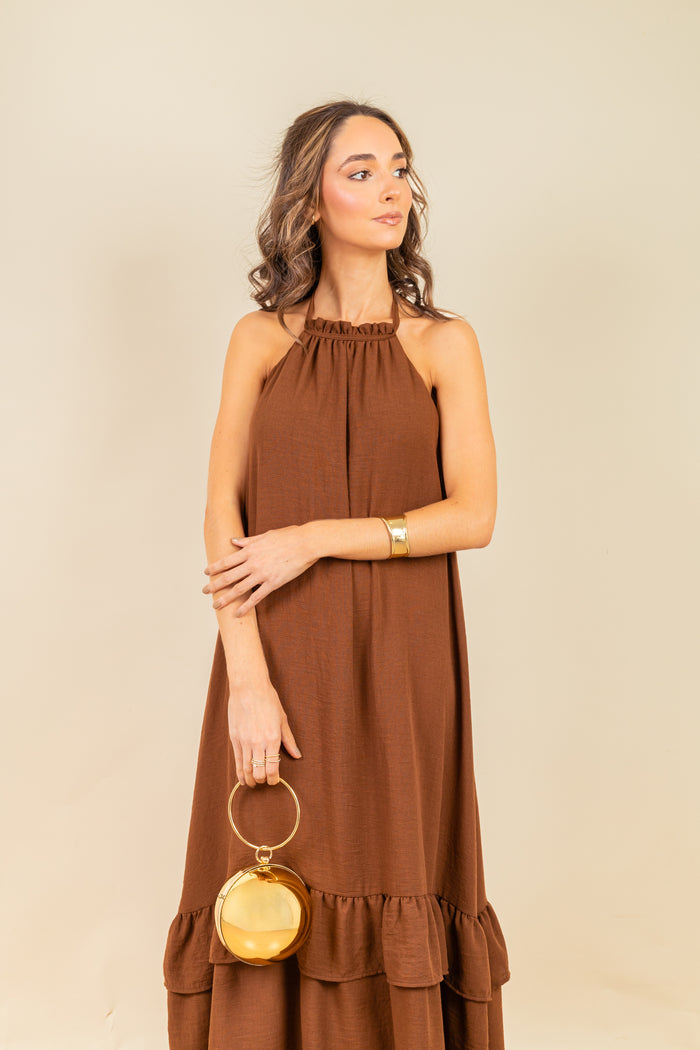 Vestido Gianna Cacao