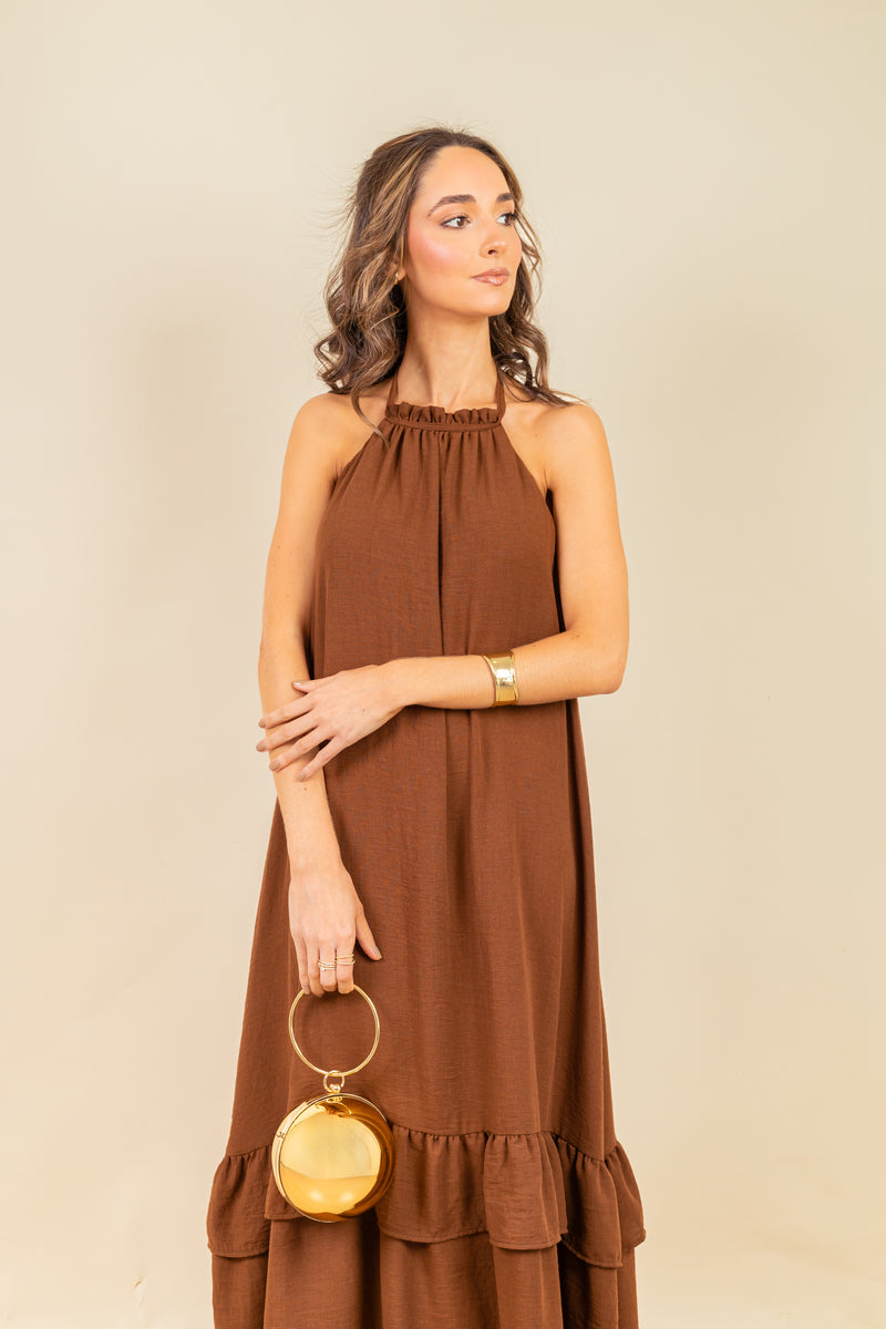 Vestido Gianna Cacao