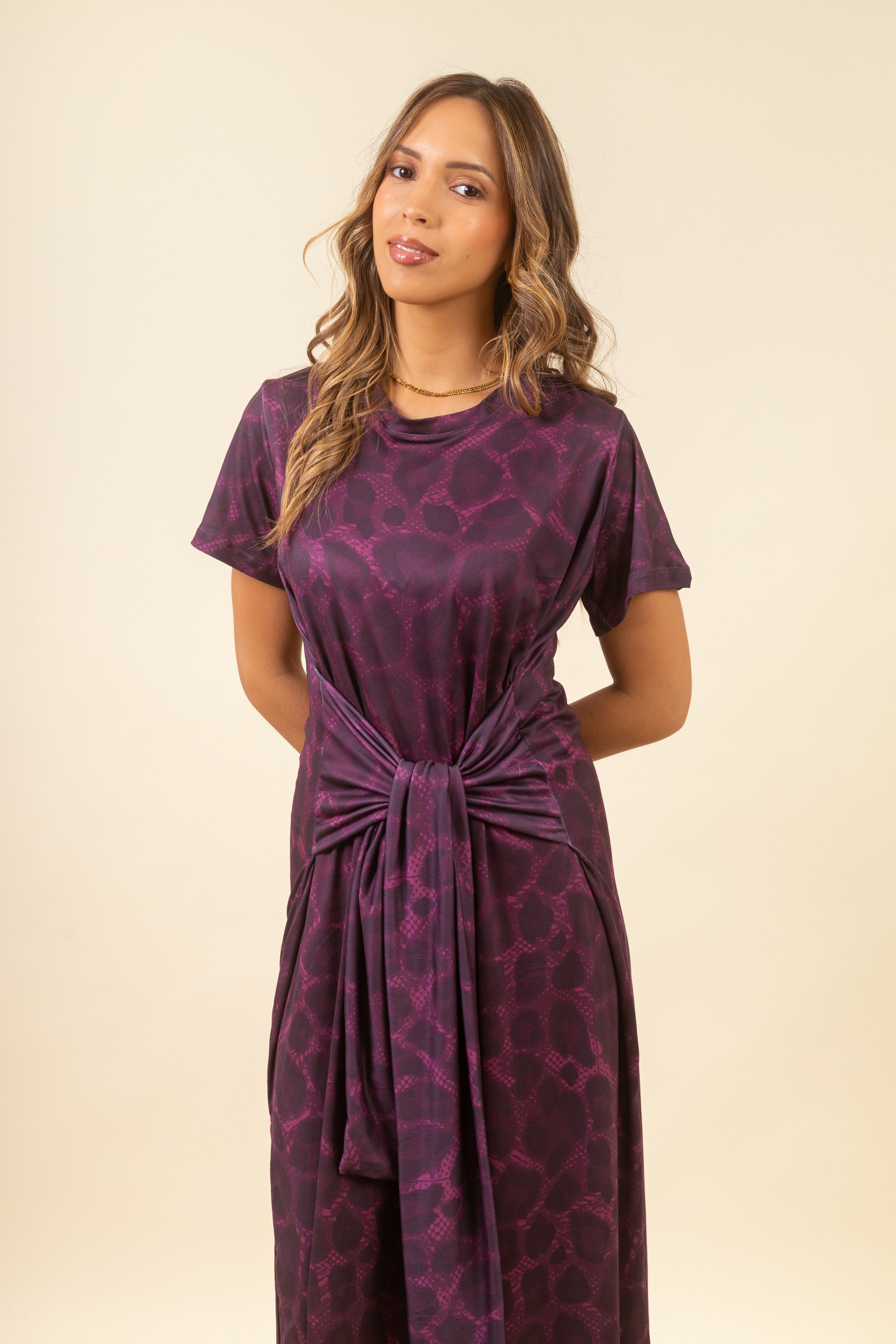 Vestido Gloria Wild Merlot
