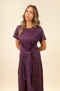 Vestido Gloria Wild Merlot