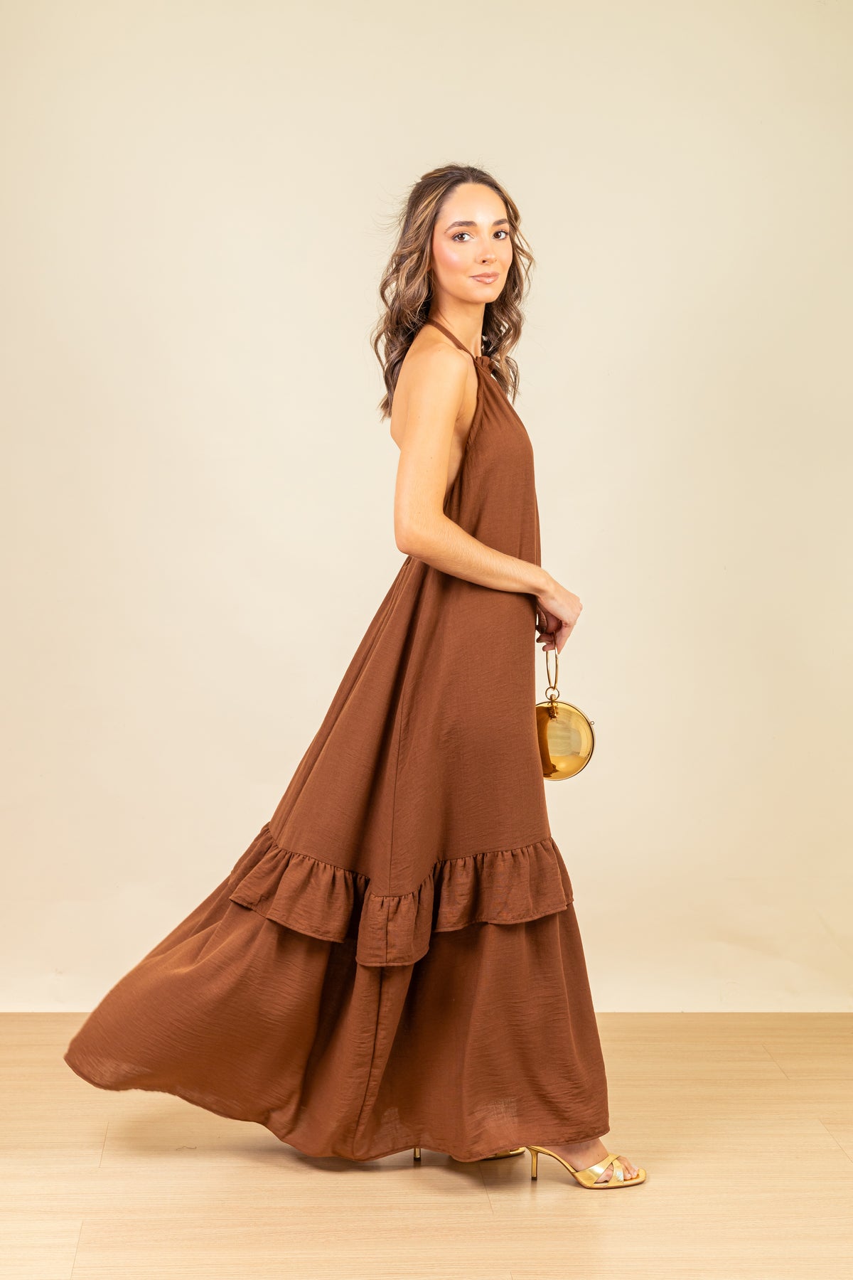 Vestido Gianna Cacao