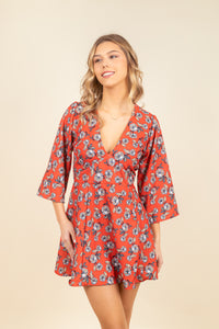 Vestido Emily Tiger Rouge