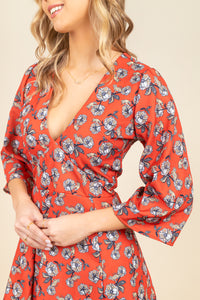 Vestido Emily Tiger Rouge