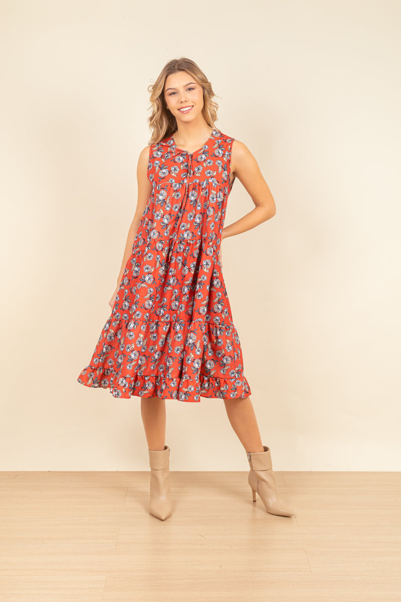 Vestido Joaquina Tiger Rouge