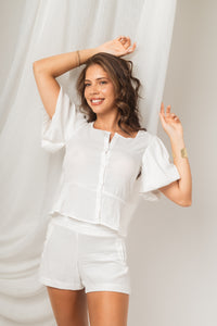 Camisa Tina Puff Snow