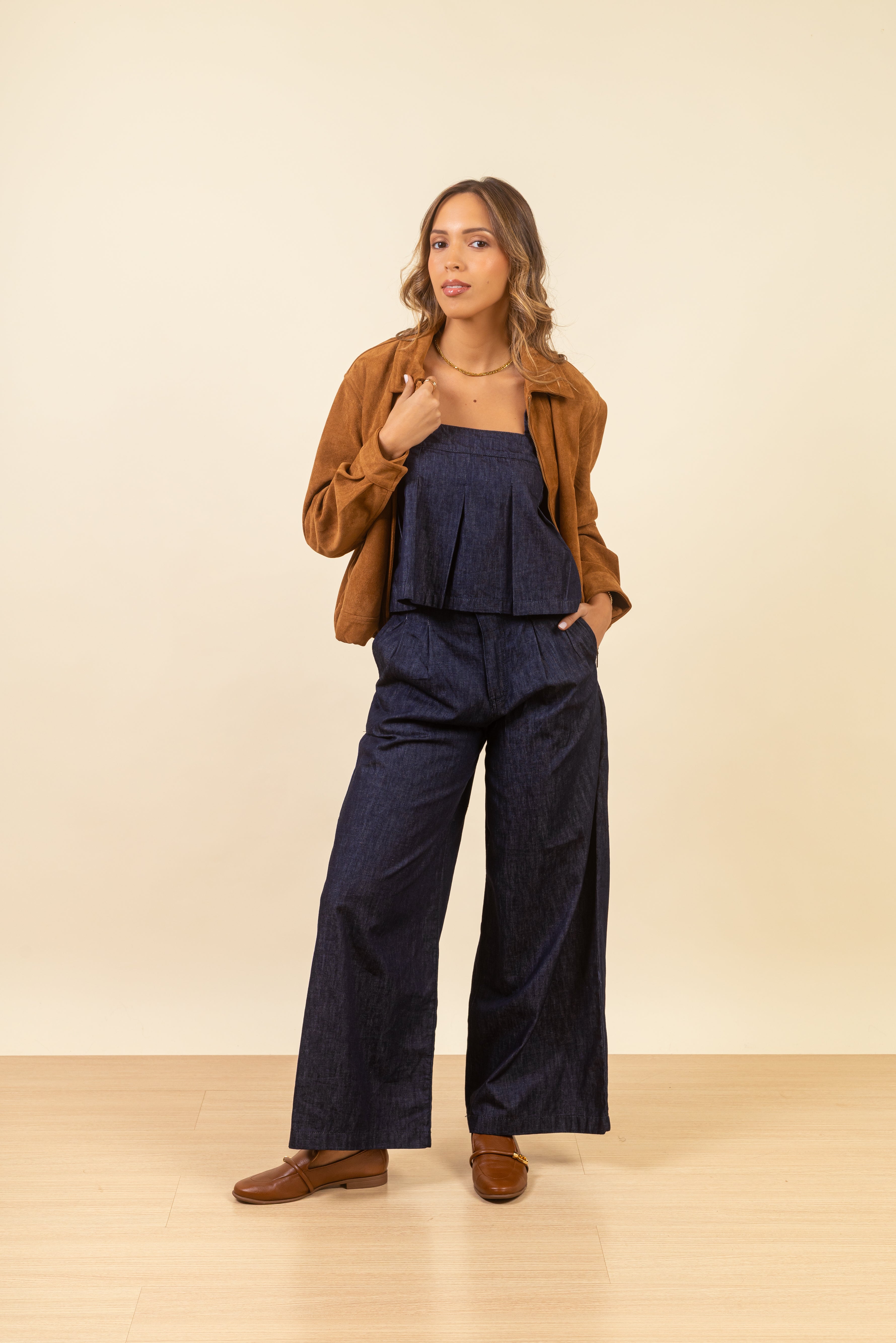 Pantalon Nia Indigo