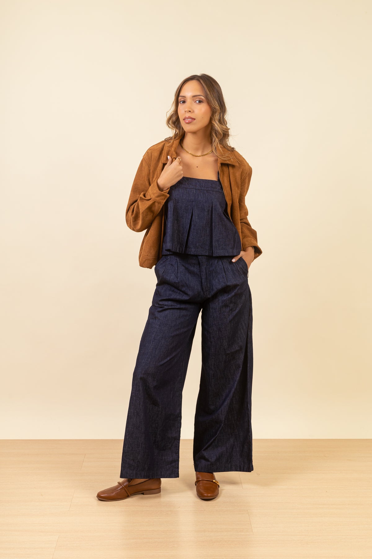Pantalon Nia Indigo