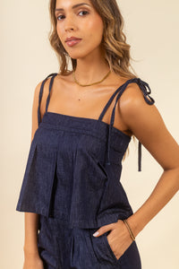 Blusa Jacqui Indigo