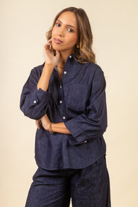 Camisa Gessy Indigo