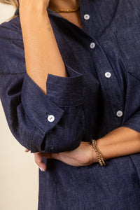 Camisa Gessy Indigo