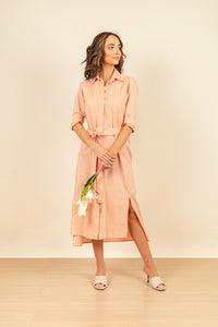 Vestido Claire Tangerine