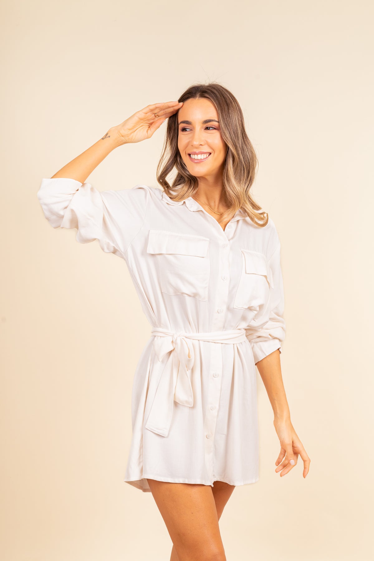 Vestido Melody Ivory