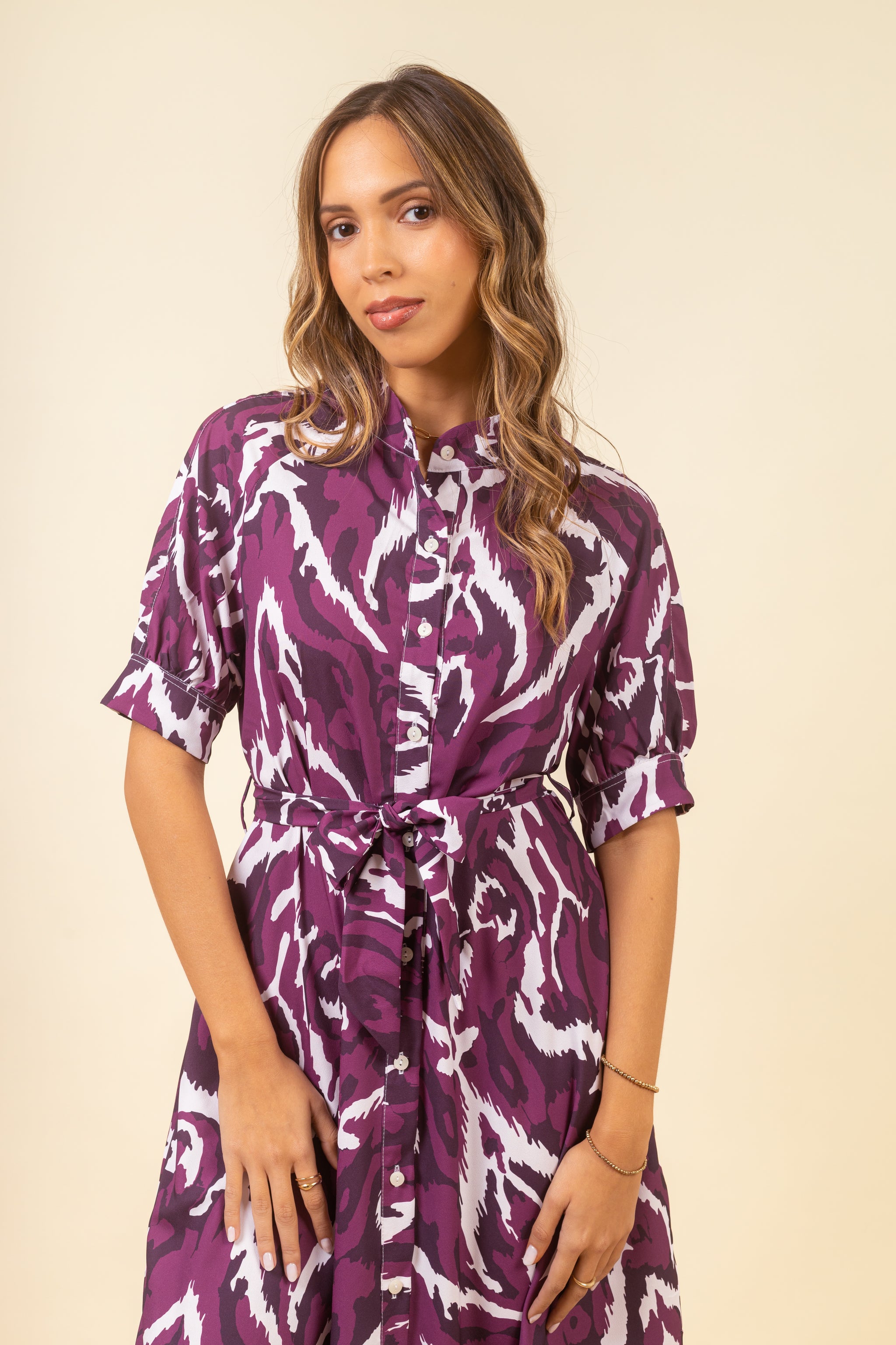 Vestido Salma Winter Merlot