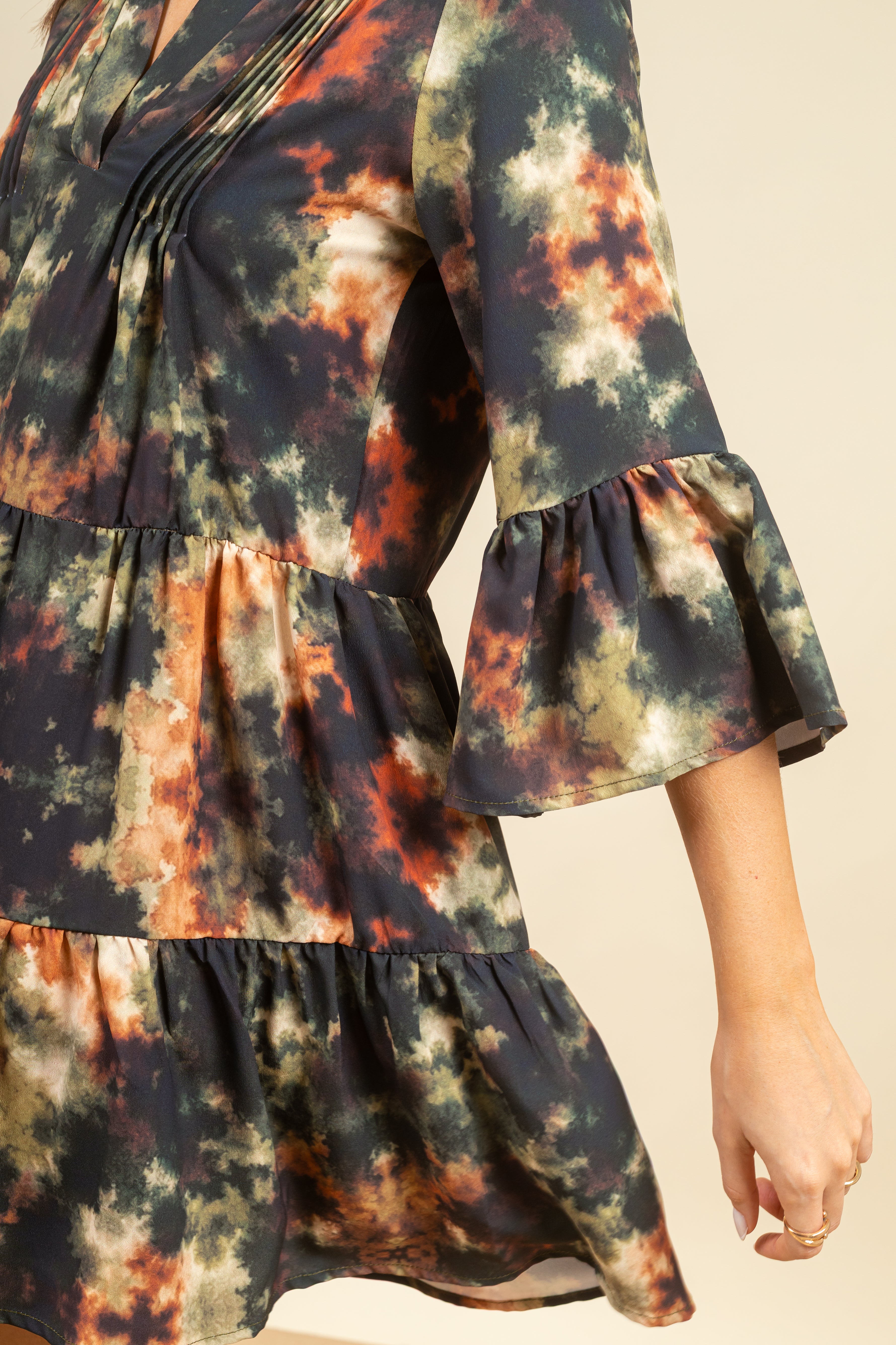 Vestido Josephine Tropical Autumn