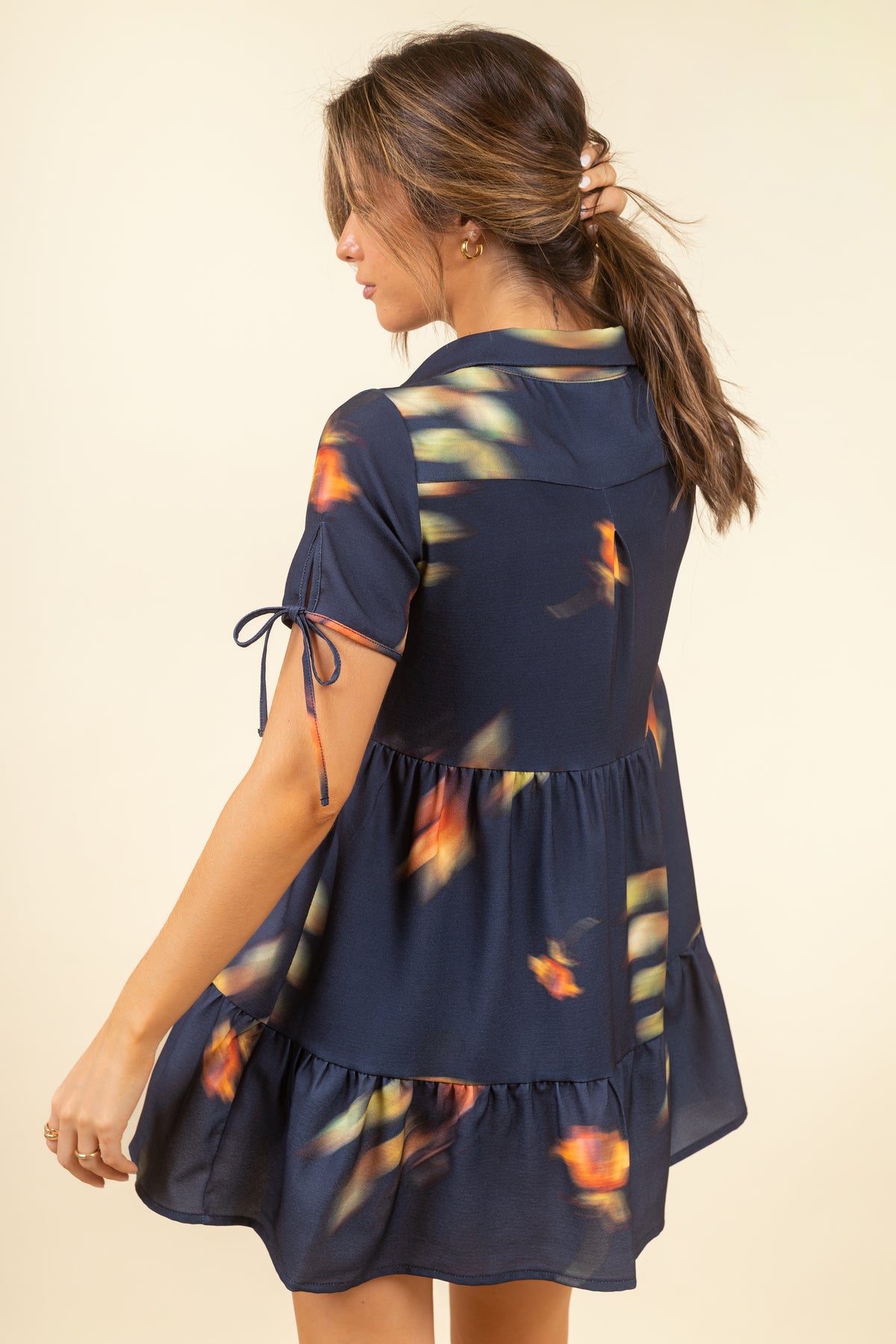 Vestido Caroline Mini Autumn Blue