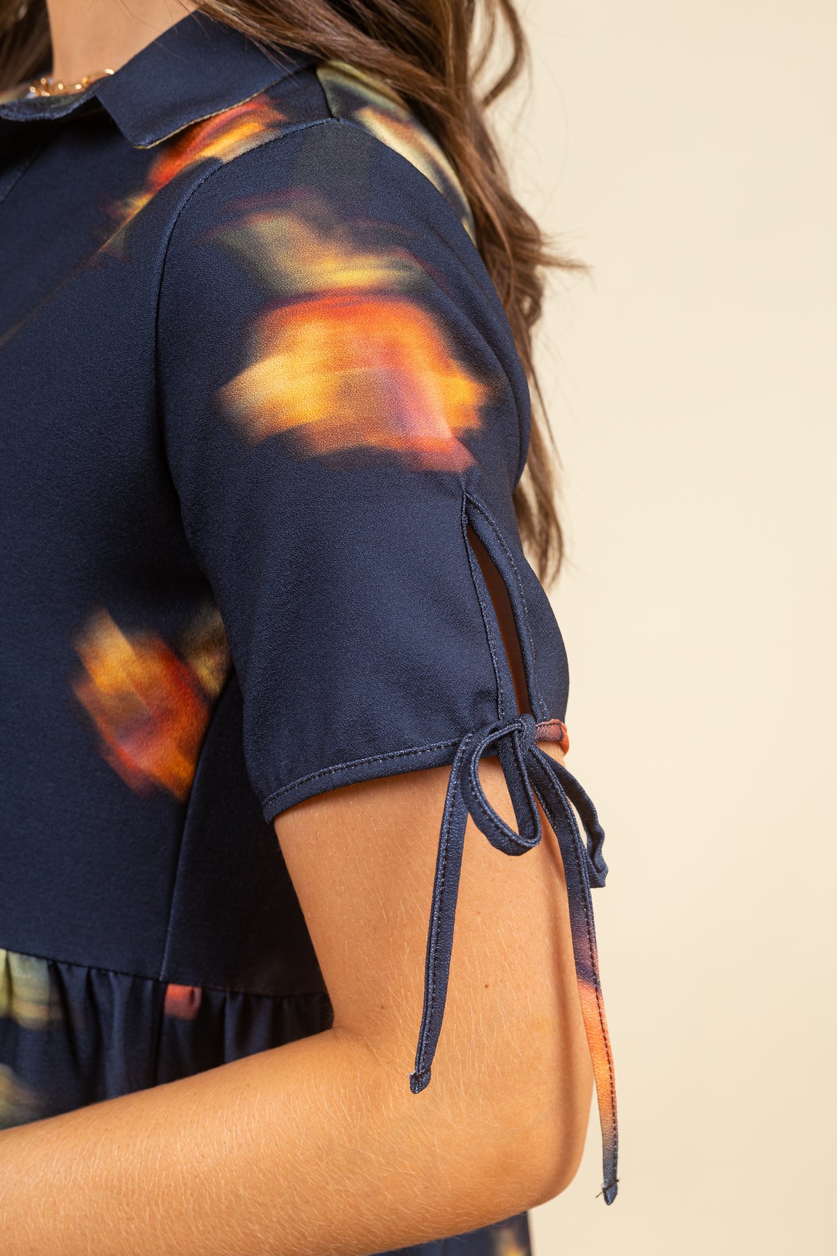 Vestido Caroline Mini Autumn Blue
