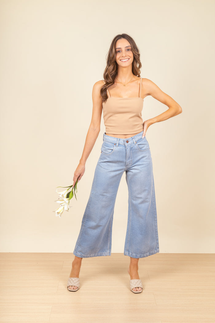 Crop Top Bella Camel