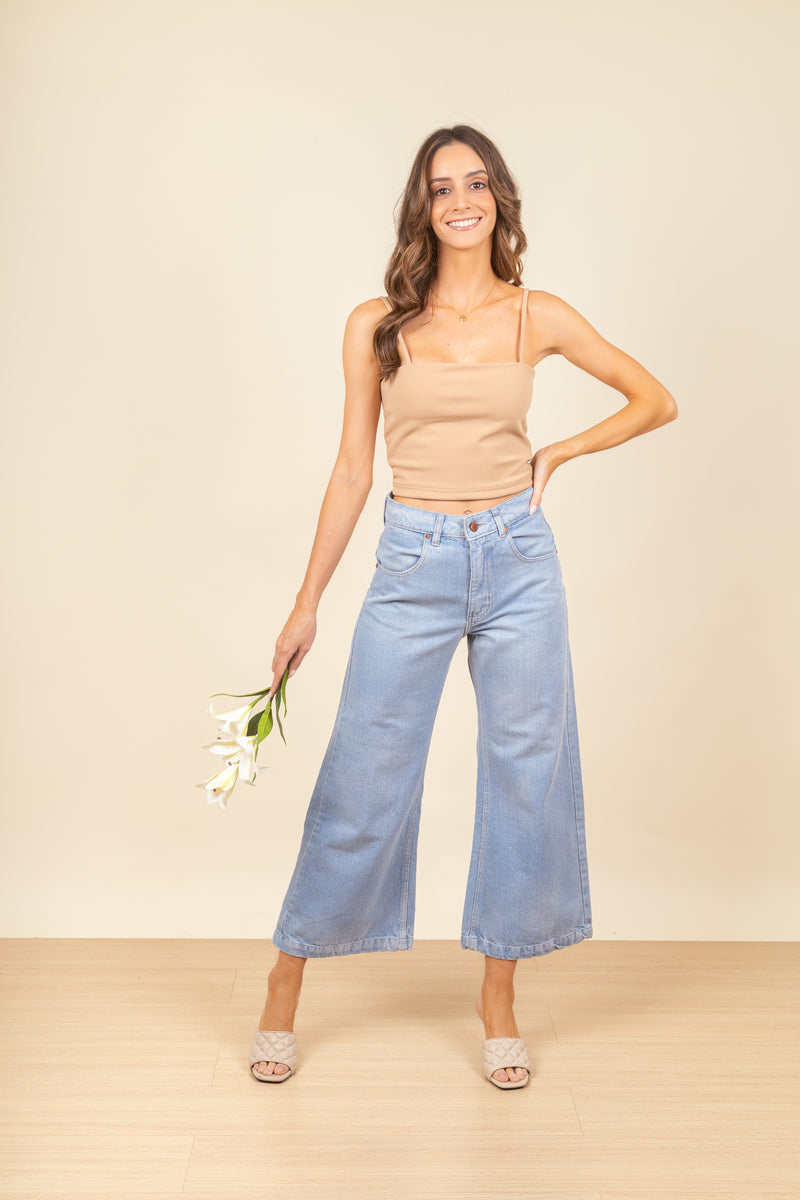 Crop Top Bella Camel