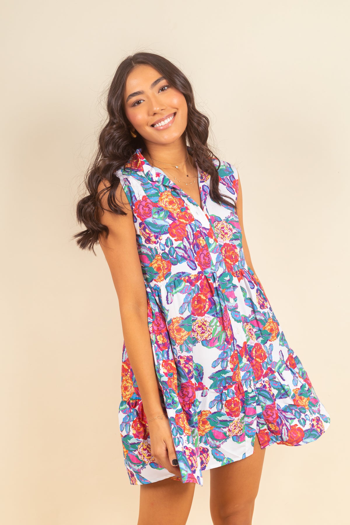 Vestido Caroline Mini Grand Bouquet