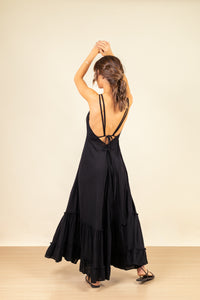 Vestido Paz Maxi Noir