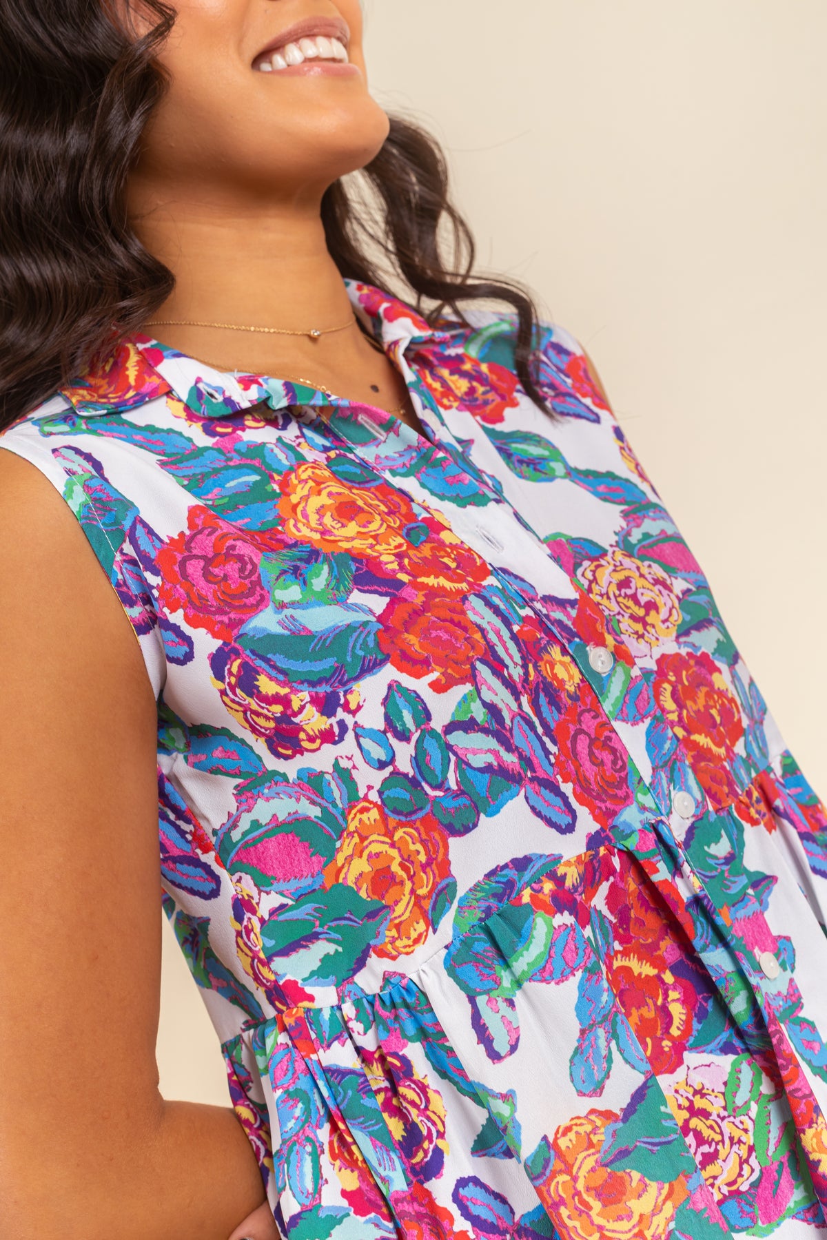 Vestido Caroline Mini Grand Bouquet