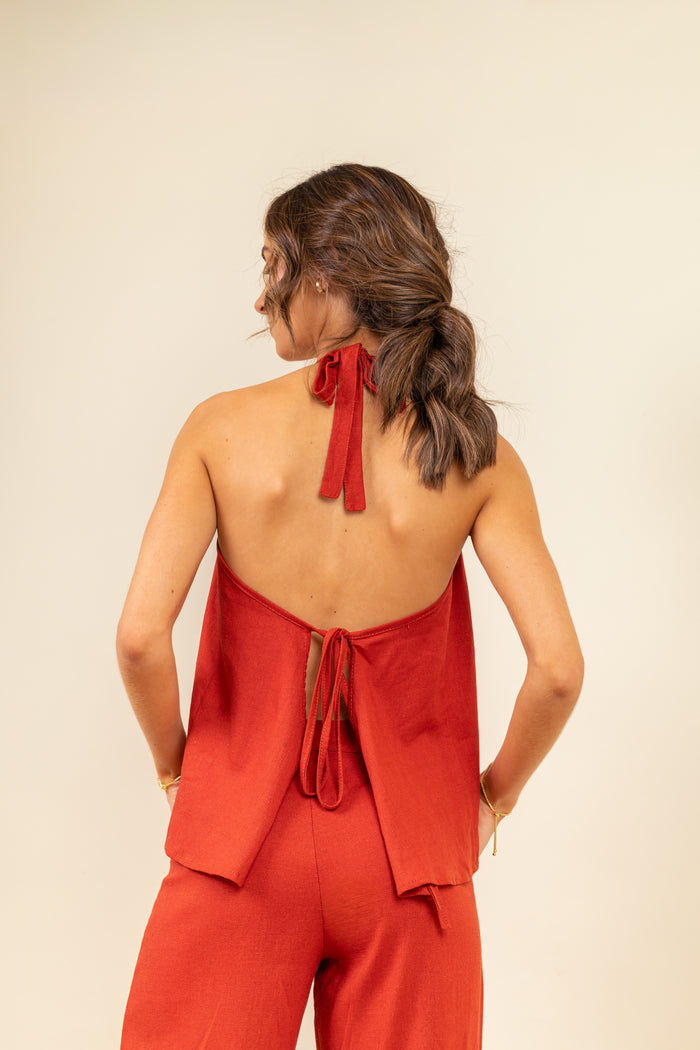 Blusa Maeve Terracota