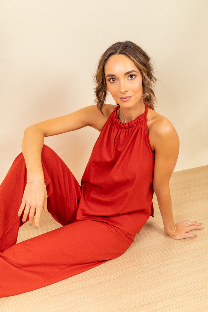 Blusa Maeve Terracota