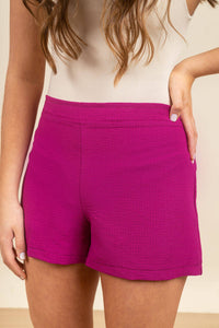 Short Belinda Raspberry