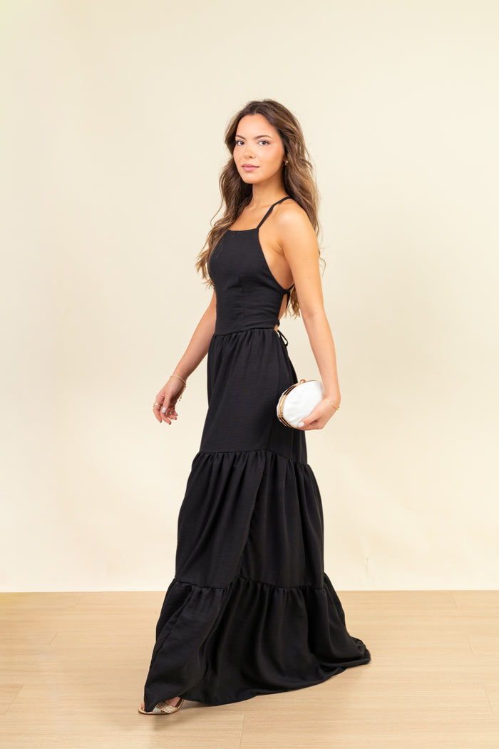Vestido Aitana Maxi Noir