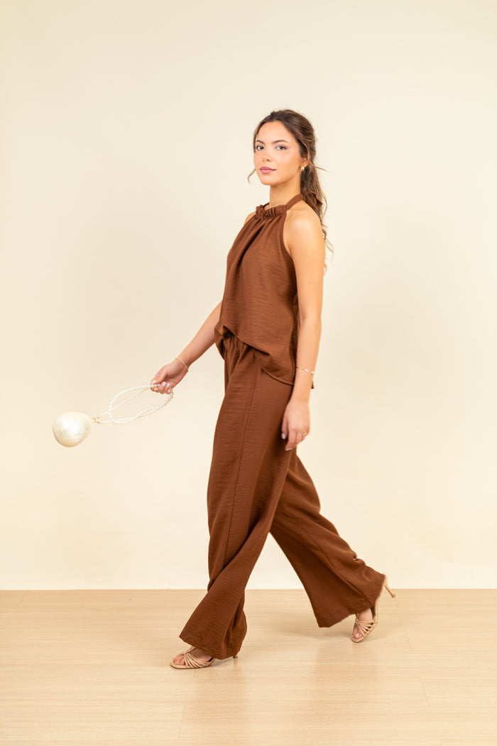 Pantalon Guadalupe cacao