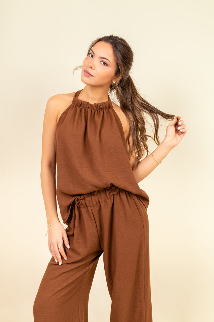 Blusa Maeve Cacao
