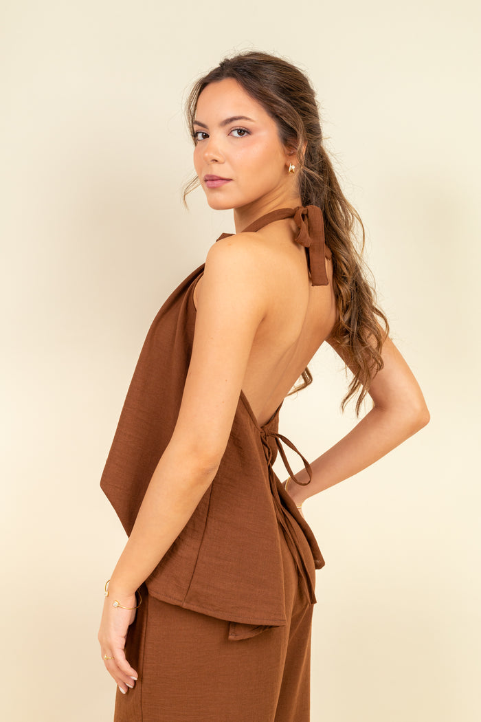 Blusa Maeve Cacao