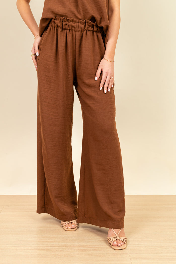 Pantalon Guadalupe cacao