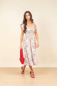 Vestido Manuela Midi Spring Bouquet