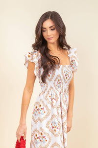 Vestido Manuela Midi Spring Bouquet