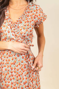 Vestido Melanie Mini Tulip Garden