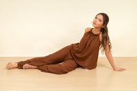 Pantalon Guadalupe cacao