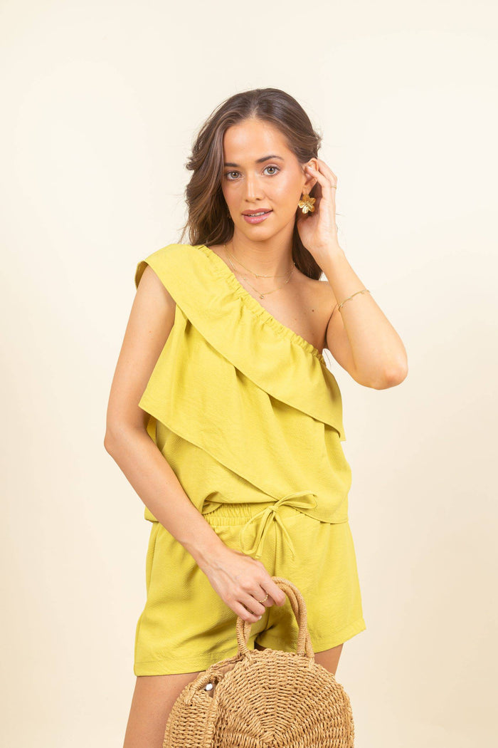 Short Anabella Tropi Green