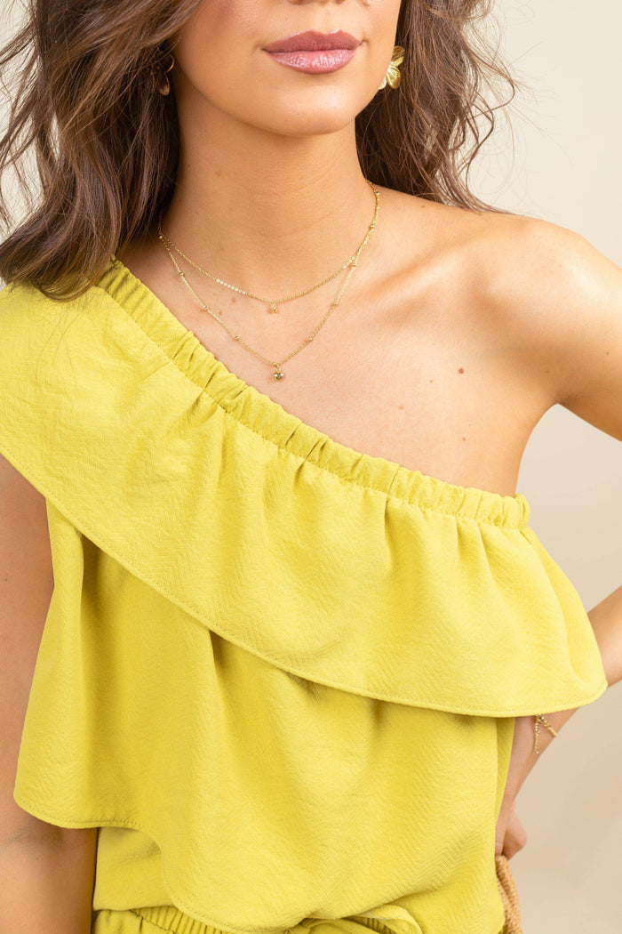 Blusa Diana Tropi Green